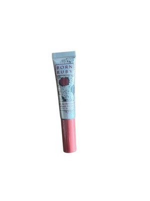Born Ruby Lip Gloss Pink Shade Liquid Formulation Makeup Cosmetic Beauty