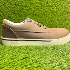 Volcom True EH Mens Size 9.5 Brown Composite Toe Safety Work Shoes Sneakers