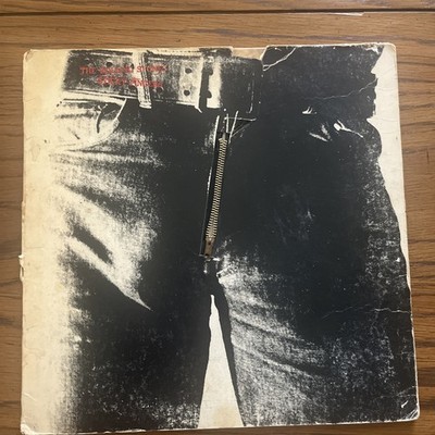 The Rolling Stones Sticky Fingers (1971) COC 39105 Warhol/Zipper VG-