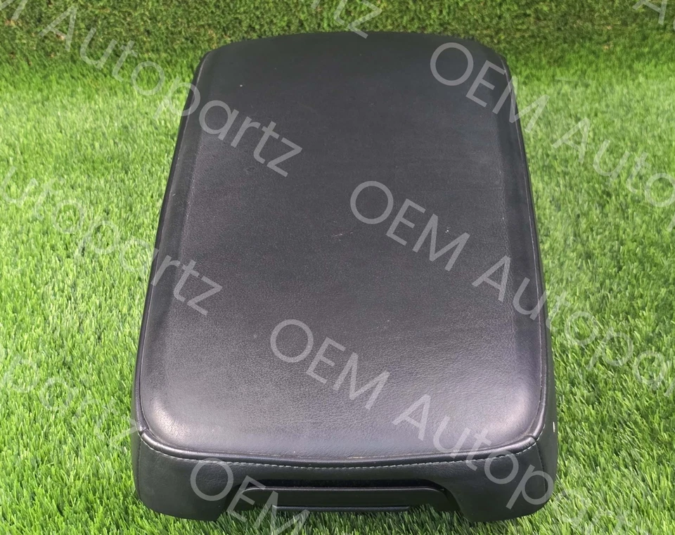 雷克萨斯 LS430 2001 - 2006 中心安慰扶手真皮黑色 Oem 二手 — 第 3/4 张图片