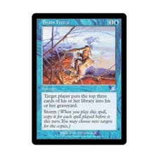 WotC MtG Scourge Brain Freeze (U) (Foil) EX