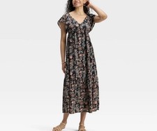 Nwt Universal Thread Maxi Floral Dress