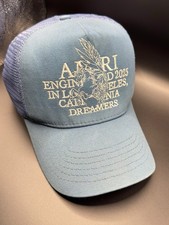 Amiri Pegasus Trucker Hat Light Denim'