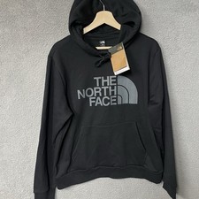 NWT The North Face EVO Half Dome Pullover Hoodie Womens Size Large Black
