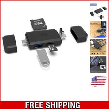 Effortless Data Access with 3-in-1 OTG Adapter: SD, Micro SD  USB Compatible