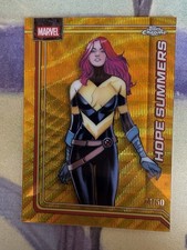 2026 Topps Chrome Marvel Comics #49 Hope Summers Gold Wave Refractor /50