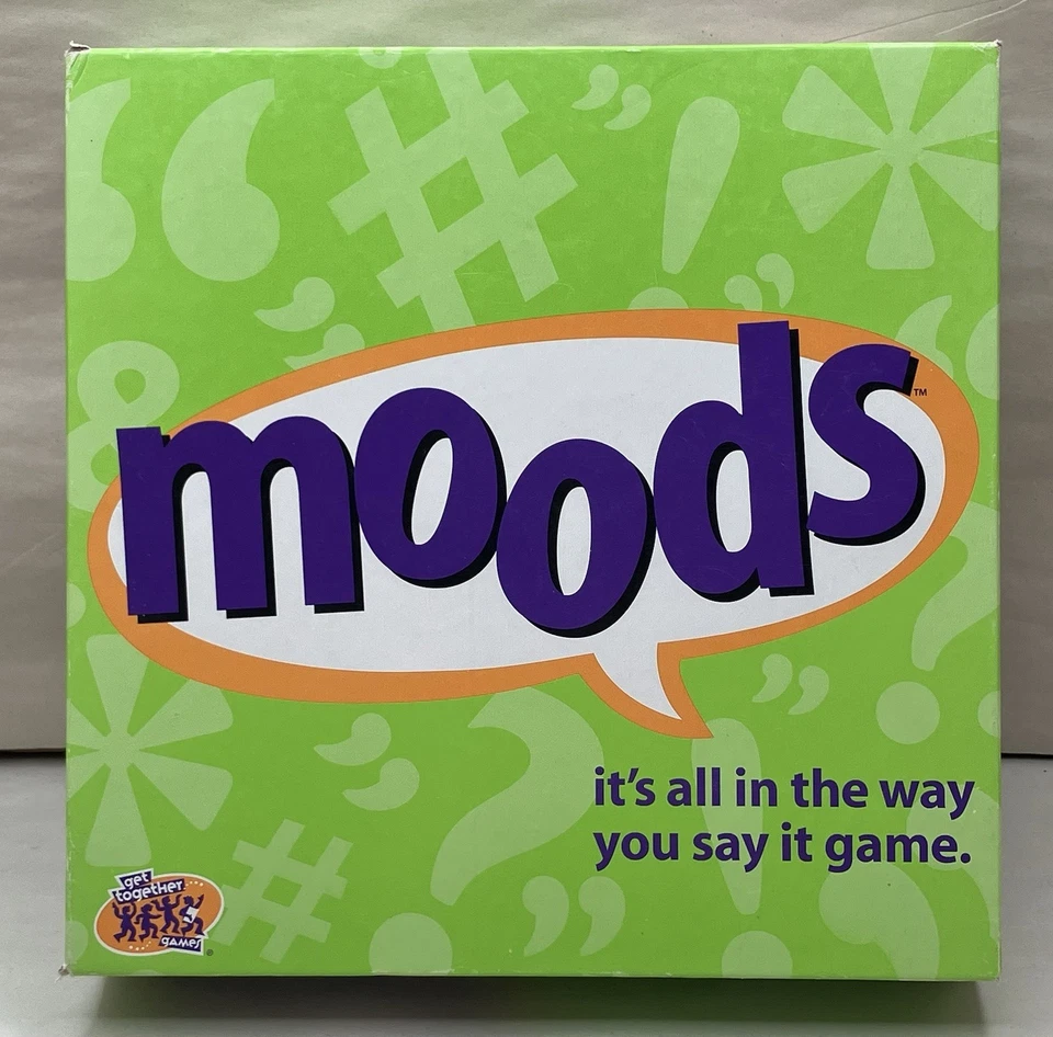 Moods Board Game Adult 2000 Hasbro Party Game 100% Complete - Image 2 of 4