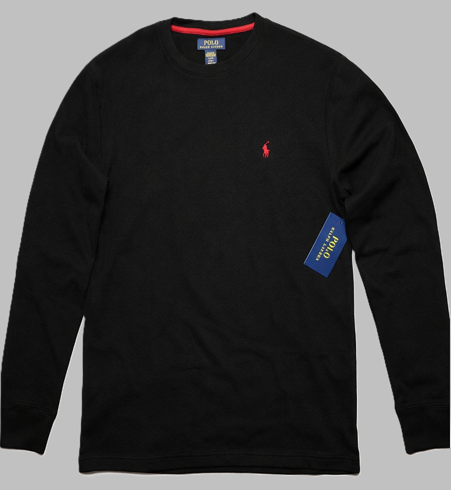 NWT - POLO RALPH LAUREN Mens Waffle Knit Thermal Long Sleeve Shirts :  S - XXL thumbnail 3