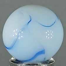 Vintage Peltier Rainbo Marble .59 Inches Near-Mint Condition Combined Shipping