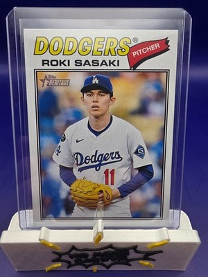 2026 Topps Heritage Roki Sasaki