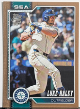 Luke Raley Gold #142 2026 Topps Seattle Mariners 1682 /2026