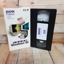 Learn Windows 95 VHS Used Video Professor Computer Training