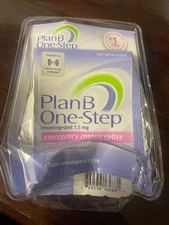 Plan B One Step Emergency Contraceptive 1 Tablet Brand New 2/28 PLEAS READ