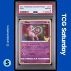 2021 POKEMON SWORD & SHIELD CELEBRATIONS #011/025 MEW HOLO PSA 8