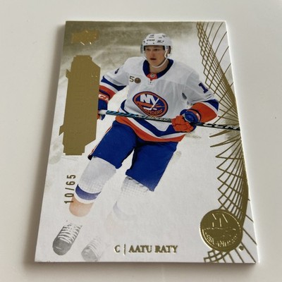 NHL Card-Aatu Raty-Rookies Gold xx/65 UD Premier 2022-23-Islanders