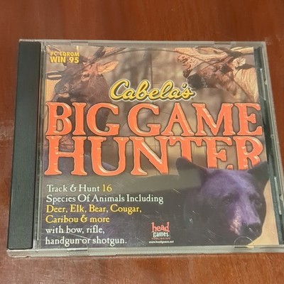Cabela's Big Game Hunter (PC CD-ROM) Simulation Hunting Game