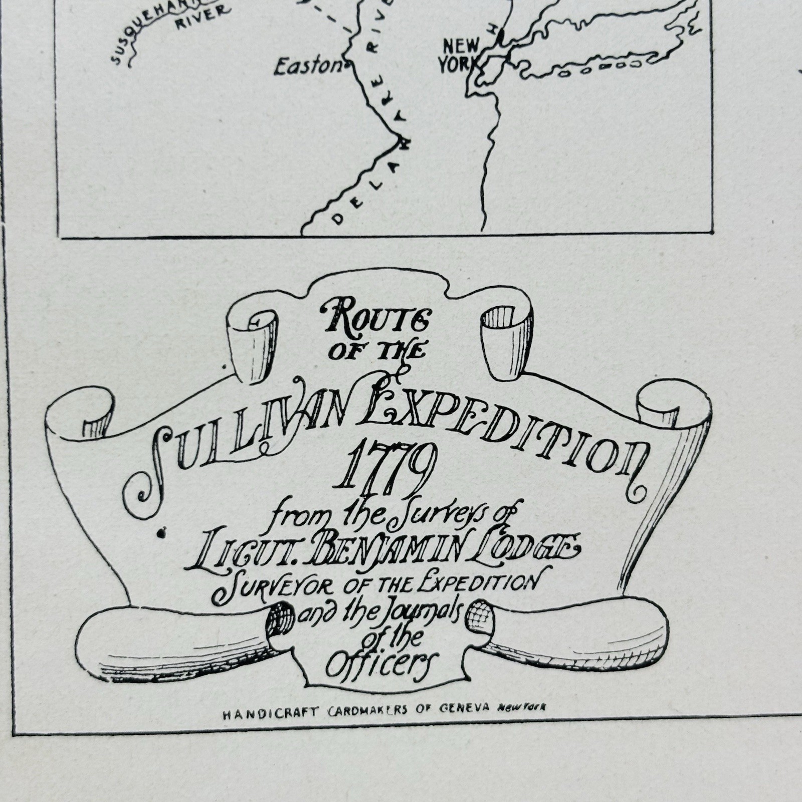 RARE 1st Ed Vtg AUBURN NY Finger Lakes History Air Ship SULLIVAN  CAMPAIGN 1929