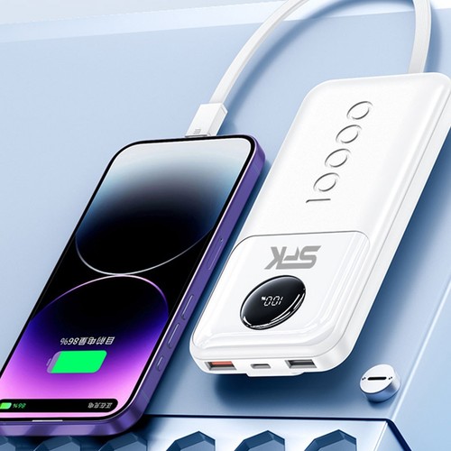 10000mAh Power Bank Portable Fast Charger Battery Pack 2 USB for Mobile Phone UK - Picture 5 of 13