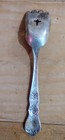 1847 Rogers Bros. Silverplate HERITAGE BON BON SERVING SPOON 6" Vintage — photo 7