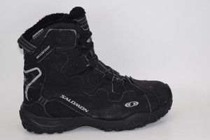 Salomon Snowcat WP Waterproof Winter Boots Mens 13 Black Grey 307608 s7 Salomon Snowcat WP Winter Boot - Men main image 4