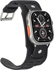 Genuine Leather Strap Compatible with Apple Watch 42mm 44mm 45mm 49mm