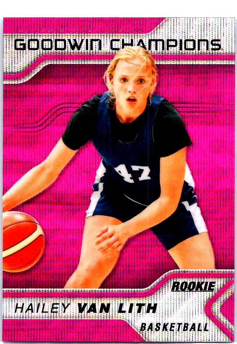 2023 Upper Deck Goodwin Champions #P41 Hailey Van Lith Platinum Pink Wave