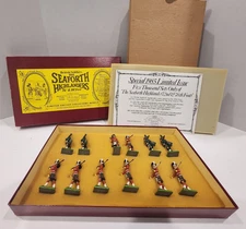 W Britain Toy Soldiers SEAFORTH HIGHLANDERS Limited Edition Set