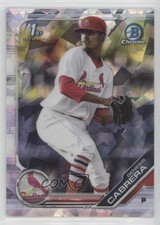 2019 Bowman Chrome Prospects Atomic Refractor Genesis Cabrera #BCP-142 0rf9