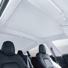 Tesla Model 3 Sunshade for 2018-2026 Beige Sunroof Shade Roof Cover for
