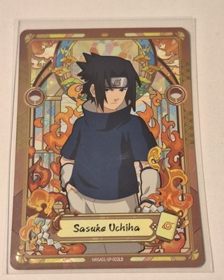 Sasuke Uchiha NRSA01-SP-002L5 English Naruto Kayou Series 1: Heaven Scroll NM/M