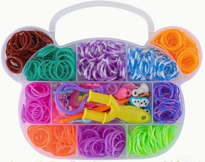Gummibänder Loom Bänder Starter Set Armbänder Loops Zubehör Kit Neu Top