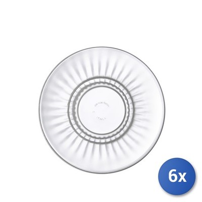 6X Bormioli Rocco Unterteller Barshine Aus Glas Für Teetasse-Mug 14 Cm