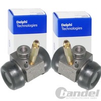 2X Delphi Radbremszylinder 16Mm Passend FüR DAF 400-SERIE Ford Transit LDV
