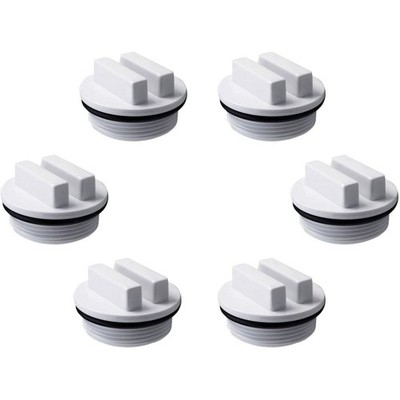 Threaded Pool Spa Return Line Winterizing Plug & Filter Drain Plug For Hayward
