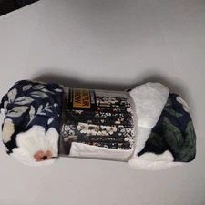 Life Comfort Ultimate Faux Fur Luxurious Reversing To Plush Throw 60"x 70" Multi