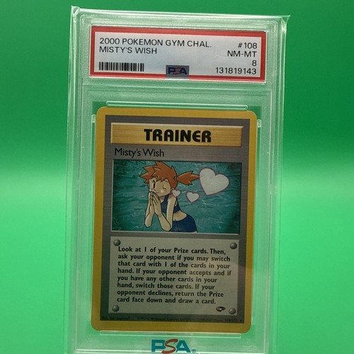 Misty's Wish (Unlimited) graded PSA 8 for sale on eBay