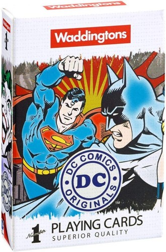 Waddingtons Novelty Playing Cards DC Marvel - Picture 4 of 6
