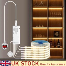 6.6ft/3.3ft Cabinet Light COB LED Strip Lights 6-in-1 Dimmable Touch Control