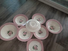 vintage homer laughlin china virginia rose