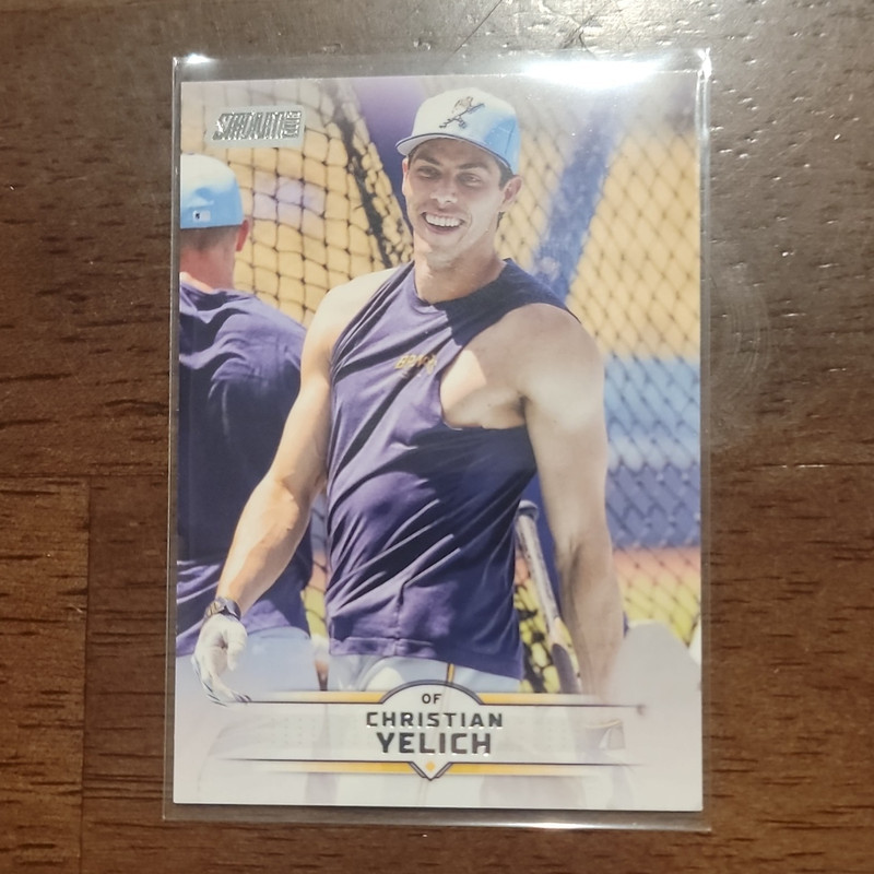Topps 2025 Stadium Club Baseball Christian Yelich Milwaukee Brewers #171