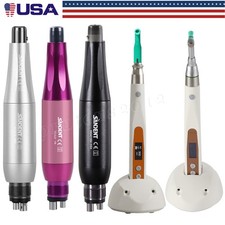 SANDENT Dental Cordless Hygiene Prophy Polishing Handpiece Air Motor 360  Swivel