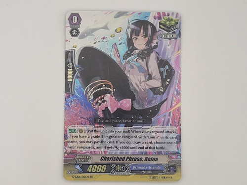 Cardfight!! Vanguard Cherished Phrase, Reina - G-CB01: Academy Of Divas (G-CB01)