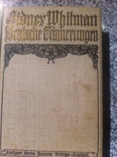 Deutsche Erinnerungen, Sidney Whitman, 1912, ...