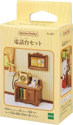 Sylvanian Families Calico Critters Telephone stand set