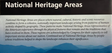 2008 NATIONAL HERITAGE AREAS   NATIONAL PARK SERVICE UNIGRID BROCHURE/MAP  ANIIA