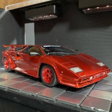 Unexhibited GT Spirit 1 18 Lamborghini Koenig Countach Turbo Metallic Red