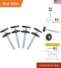 8MM Baby Gate Replacement Parts Kit - 4 Tension Rods with Safety Pads Included