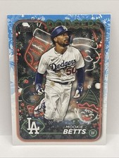 Mookie Betts Topps Holiday Edition LA Dodgers Card #H135