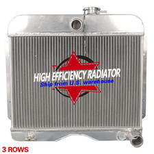 3 Row Radiator For 1949 - 1958 Jeep Willys L4 Engine Cc4964ch