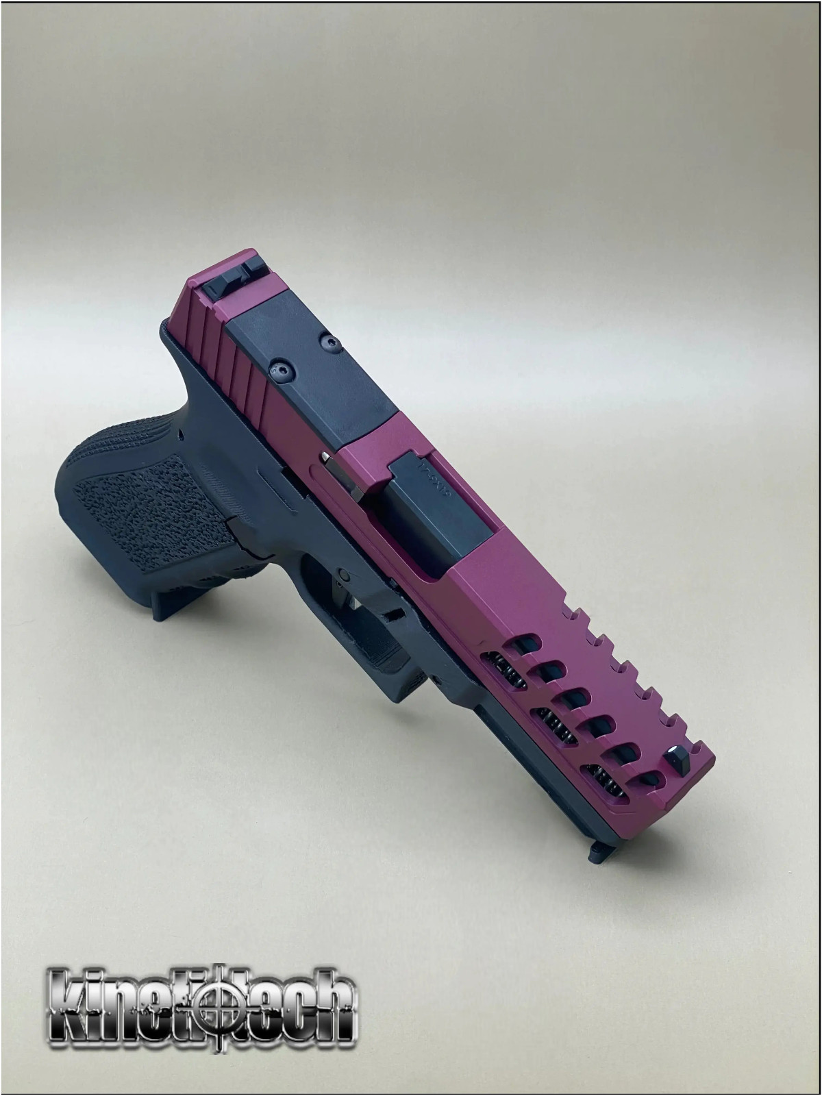 Glock 17 Gen 5 Black Cherry Raptor Cut Complete Slide RMR Cut – UPPER ...